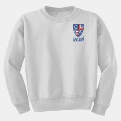 Youth Center Academy Crewneck Sweatshirt - WHITE Thumbnail